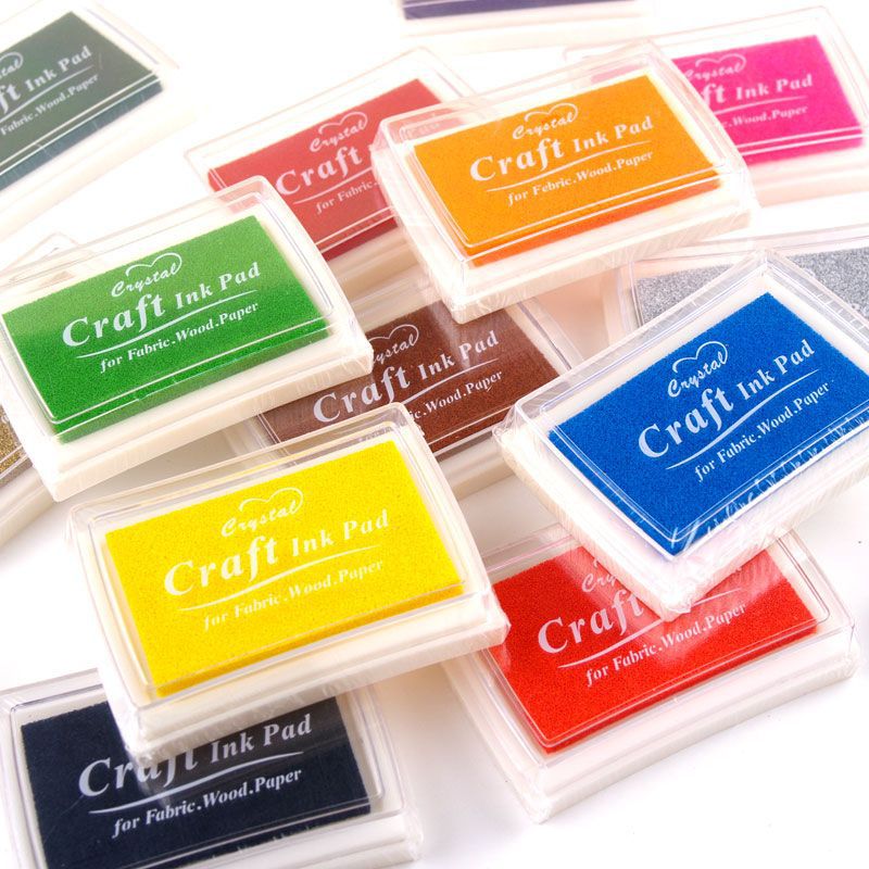 Stamping Ink Pad - Vintage Multi-color Craft Ink Pad for