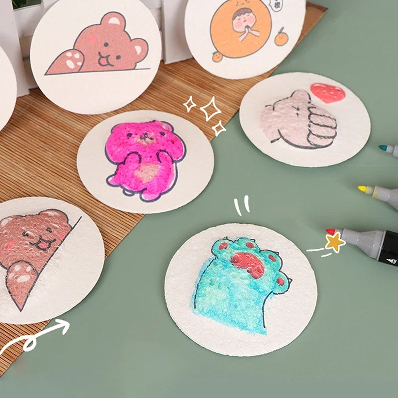 Art Craft In Paper - 3D Puffy Foam Texture Painting Paper