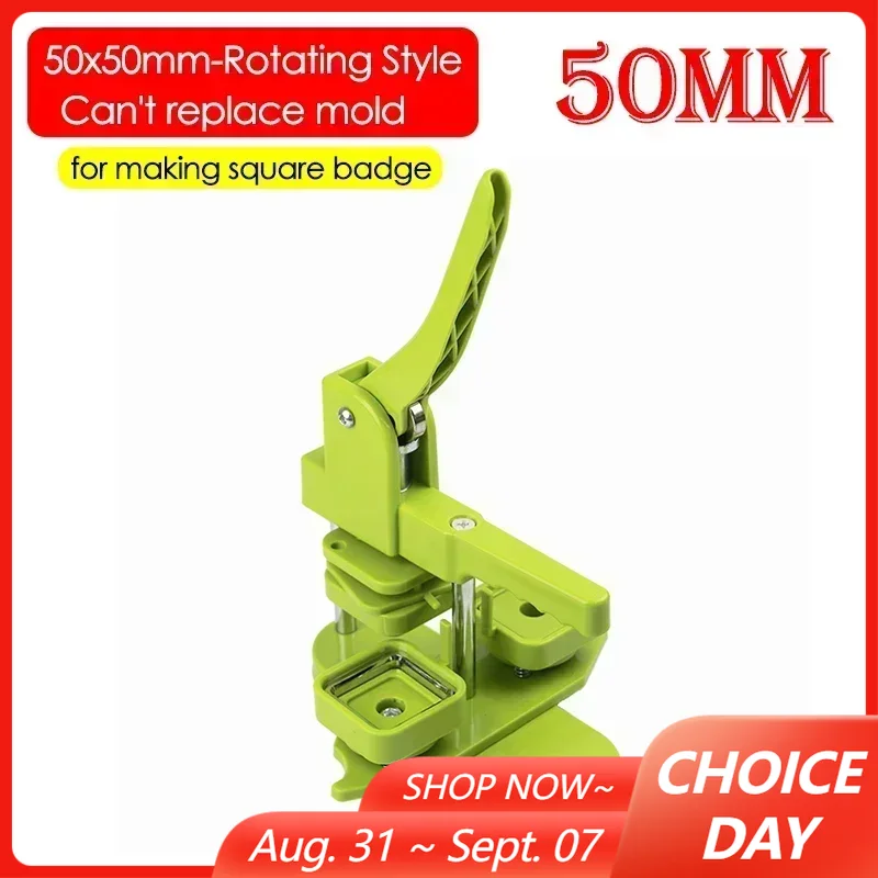 Art Craft Magnet - Rotating Style Square Badge Button Maker