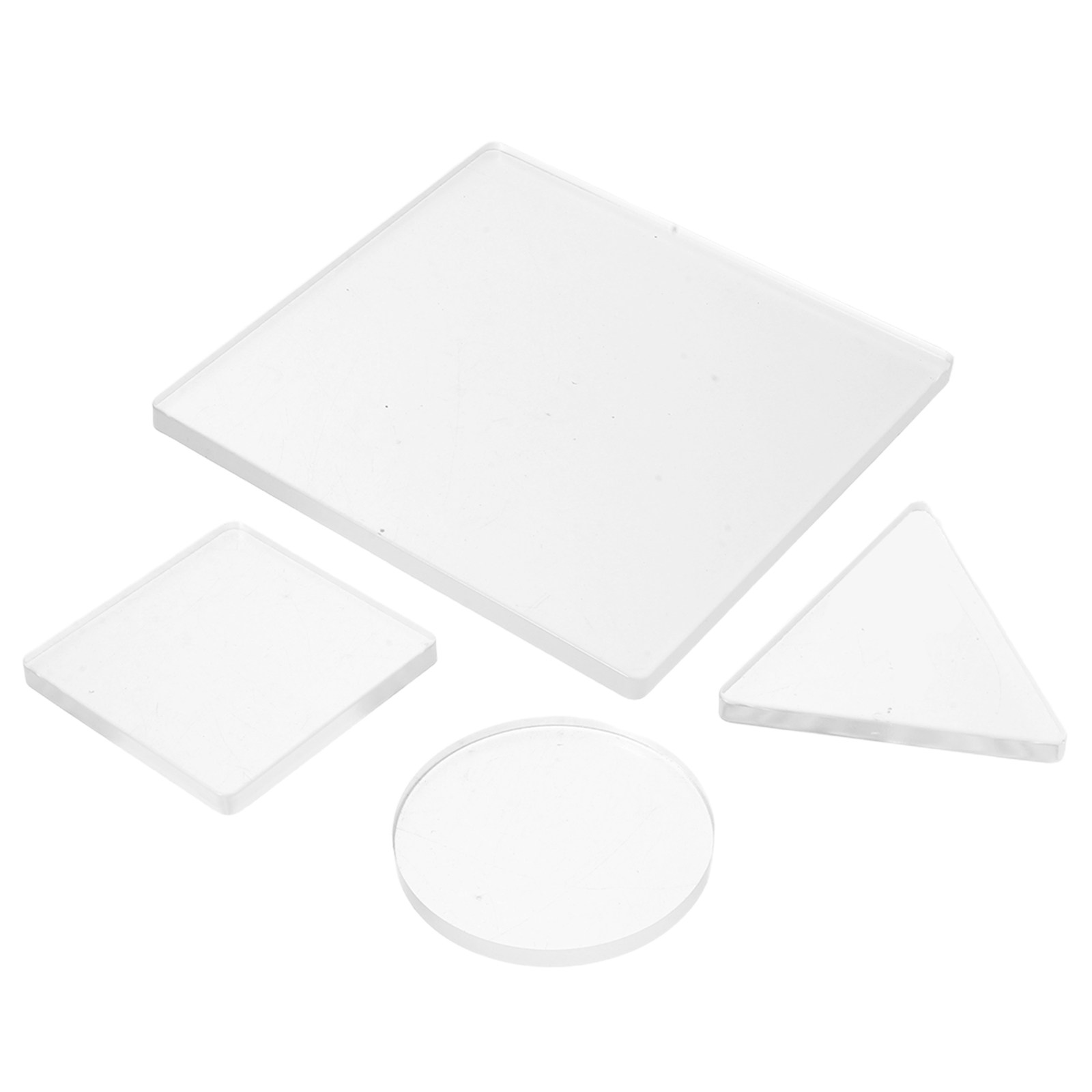 Art Craft Class - 4Pcs Gel Printing Plate Clear Reusable