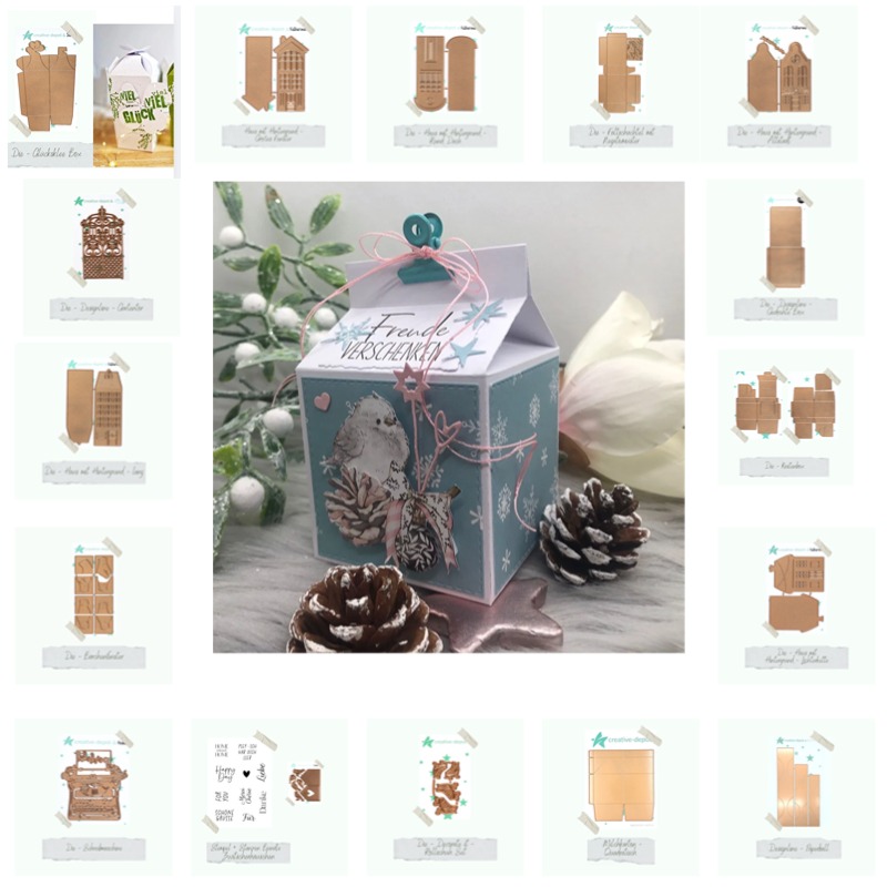 Rubber Stamp Blank - Window Metal Cutting house background Town