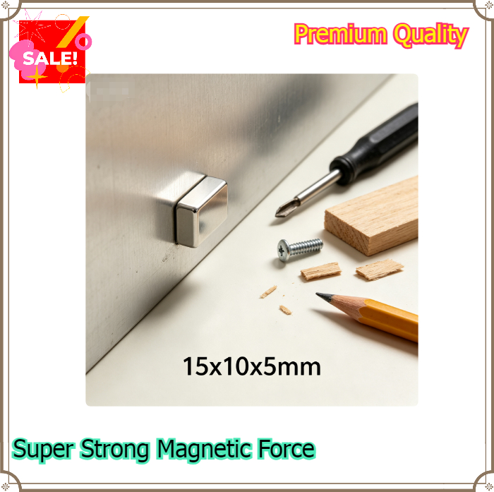 Super Strong 15x10x5mm Neodymi - Art Craft Magnet recension och pris