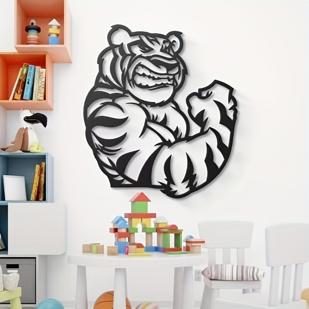 CIFBUY Metal Wall Art Tiger Ir - Art And Craft Jungle recension och pris