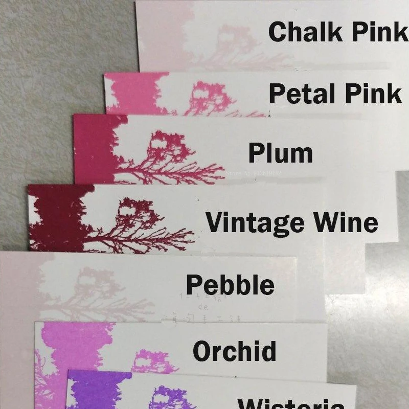 Large Box of Oiliness Printing - Stamping Ink Pad recension och pris