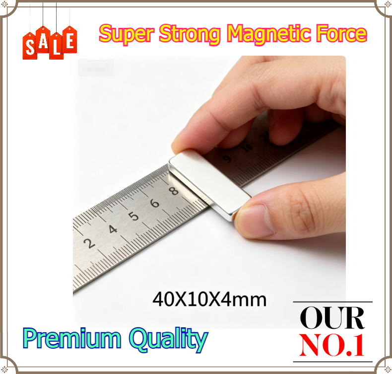 Super Strong 40x10x4mm Neodymi - Art Craft Magnet recension och pris