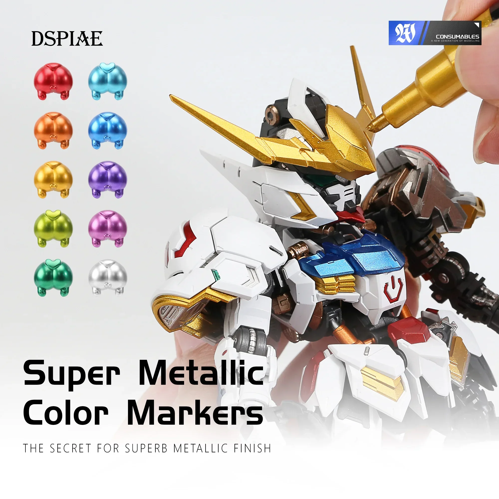 DSPIAE MKA Super Metallic Mark - Calligraphy Pen Set recension och pris