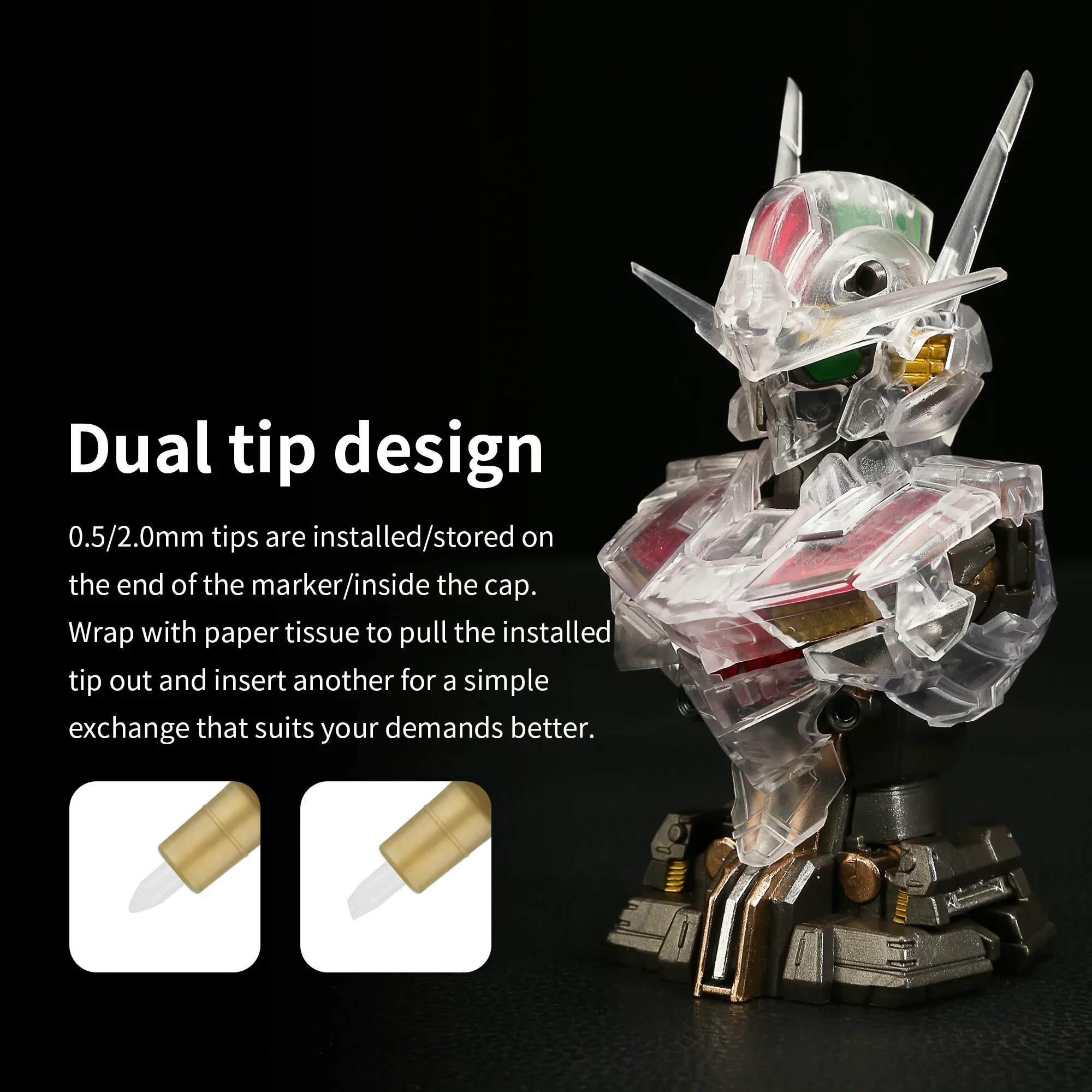 DSPIAE MKA Super Metallic Mark - Calligraphy Pen Set recension och pris