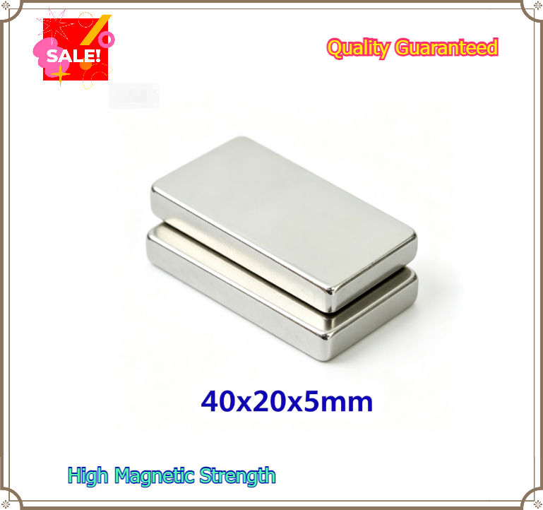 Super Strong 40x20x5mm Neodymi - Art Craft Magnet recension och pris