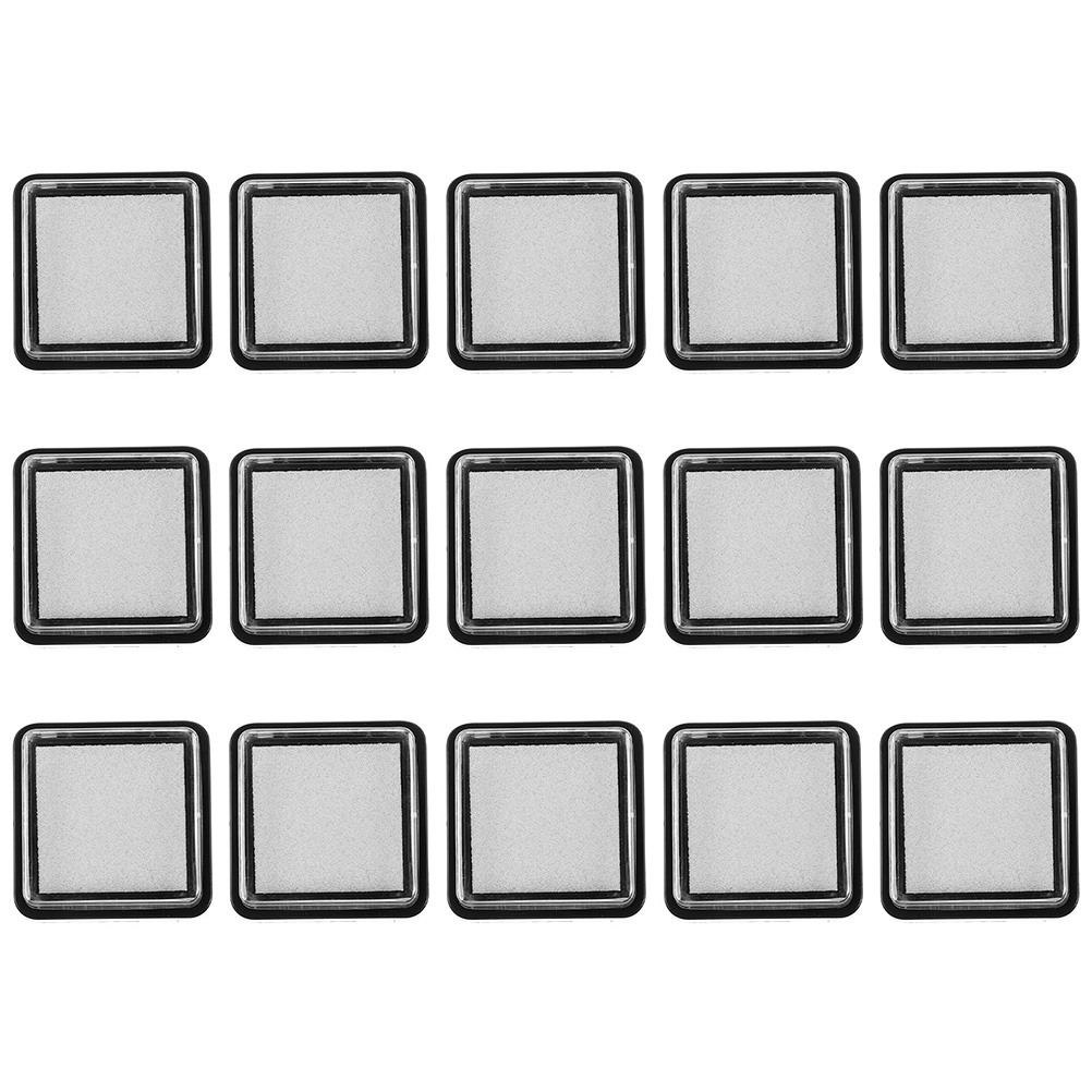 15pcs Ink Pads Ink Pads Blank  - Stamping Ink Pad recension och pris