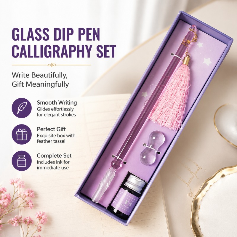 Glass Dip Pen Calligraphy Set  - Calligraphy Pen Set recension och pris