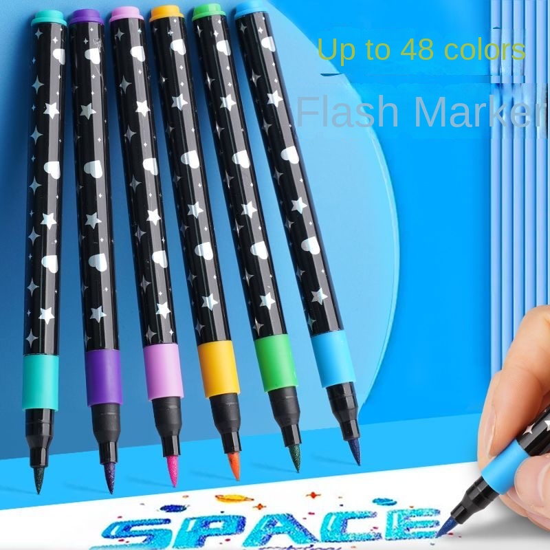 24/48/72/96 Colors Dual Brush  - Illustration Marker Set recension och pris