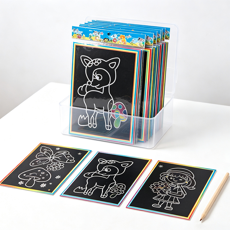 10/15/20Sheet Small Scratch Ar - Art Craft Stationery recension och pris