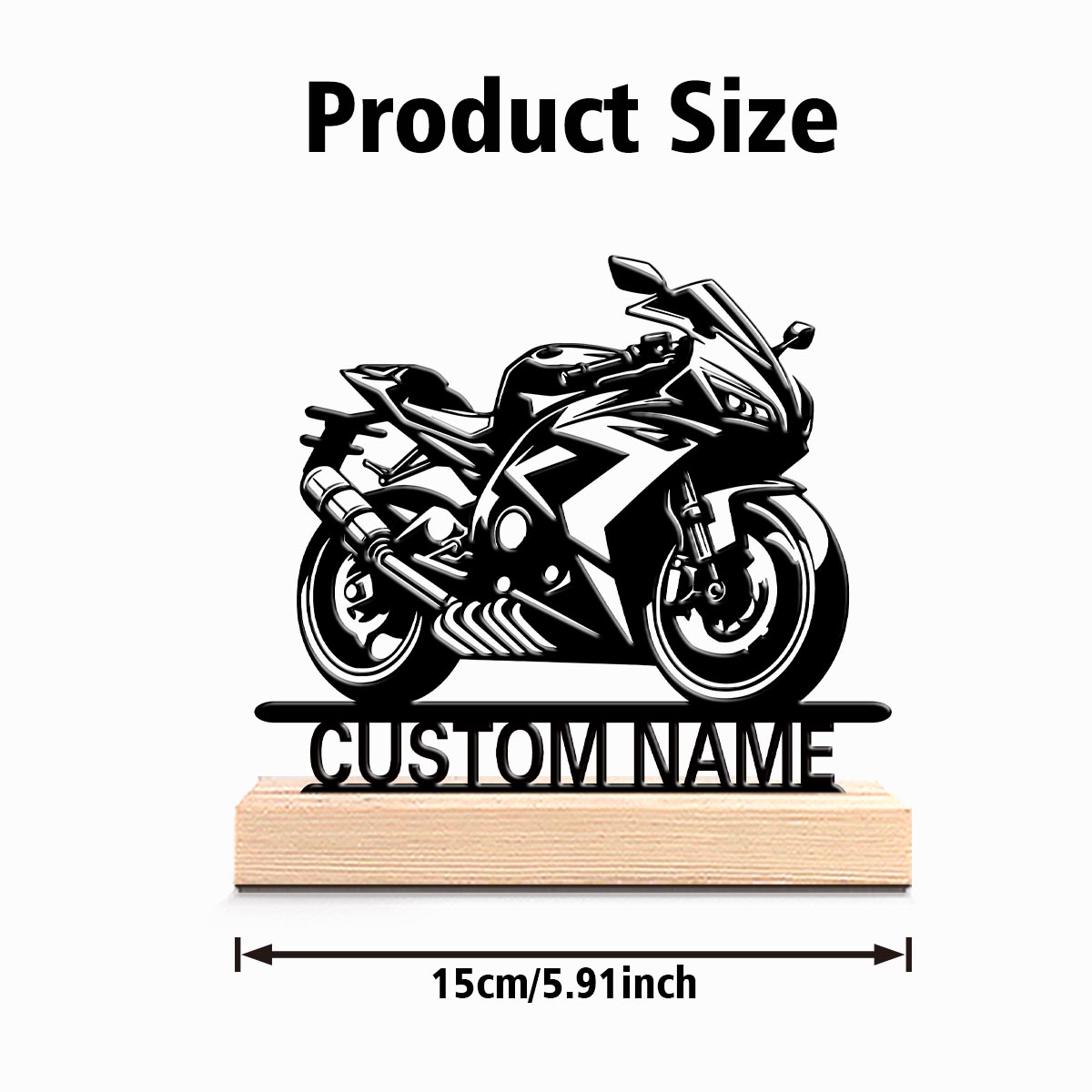1pc Abstract cool motorcycle C - Art Y Craft recension och pris