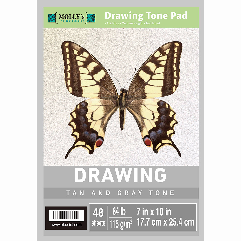7x10 Inch Drawing Tone Pad PK4 - Art Craft Stationery recension och pris