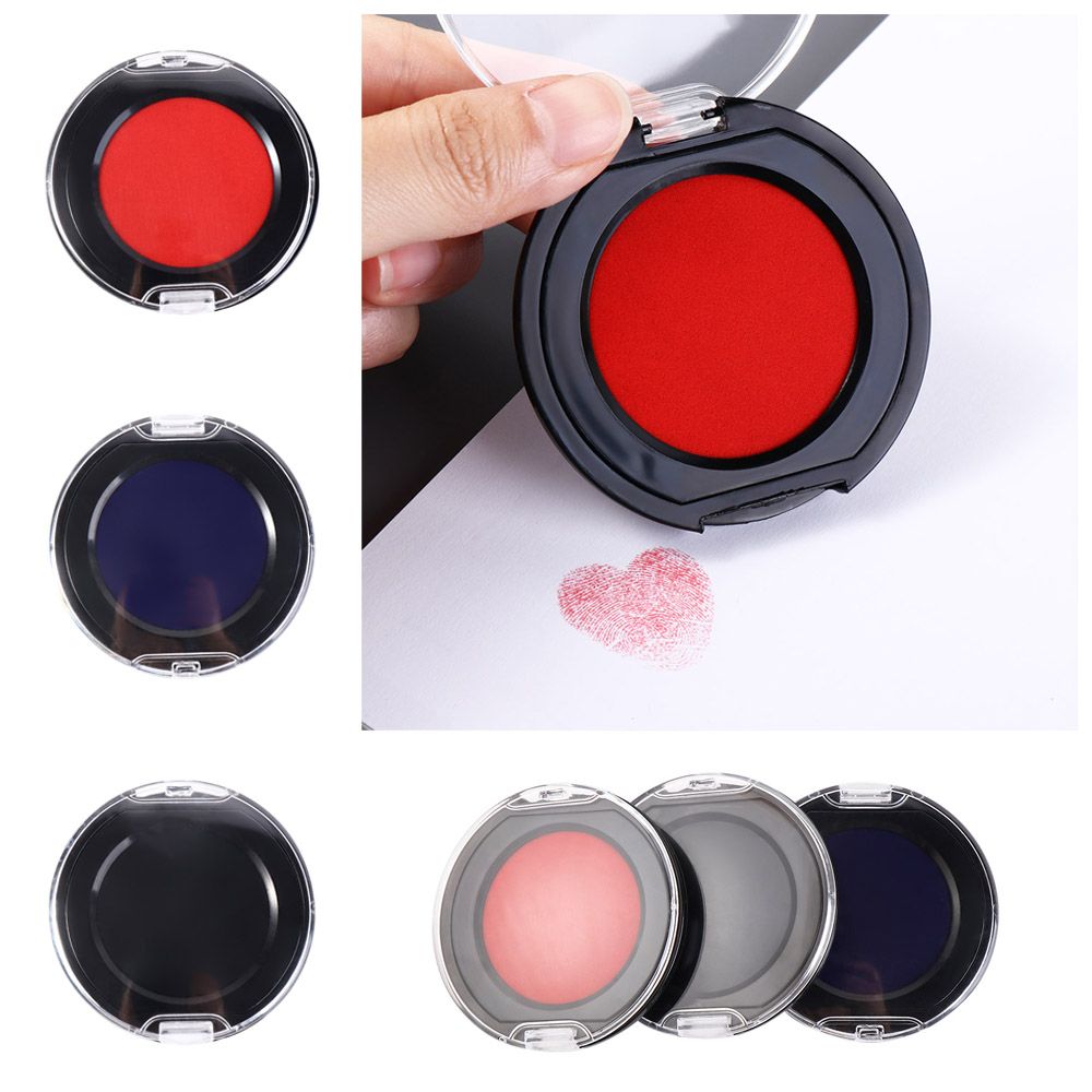 Red Blue Black Mini Fingerprin - Stamping Ink Pad recension och pris