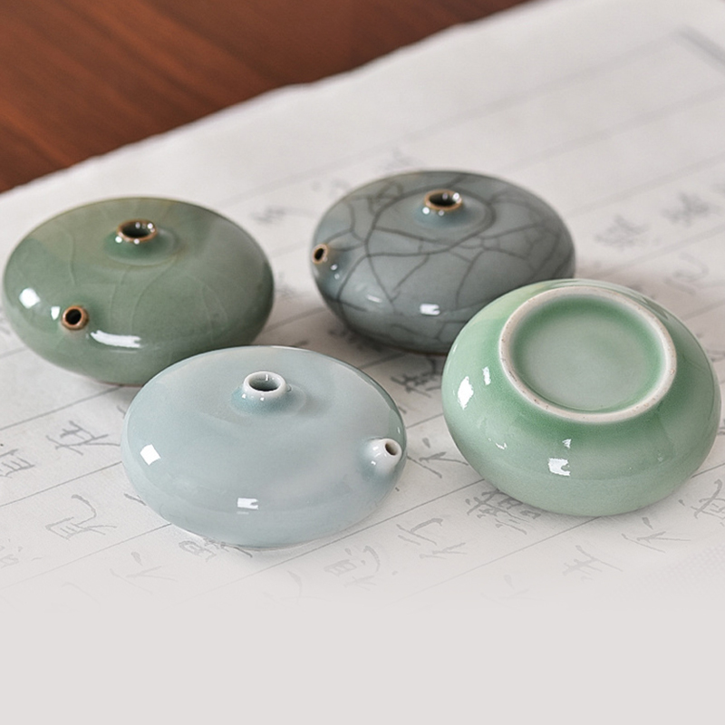 Handmade Ru Kiln Celadon Water - Calligraphy Pen Set recension och pris