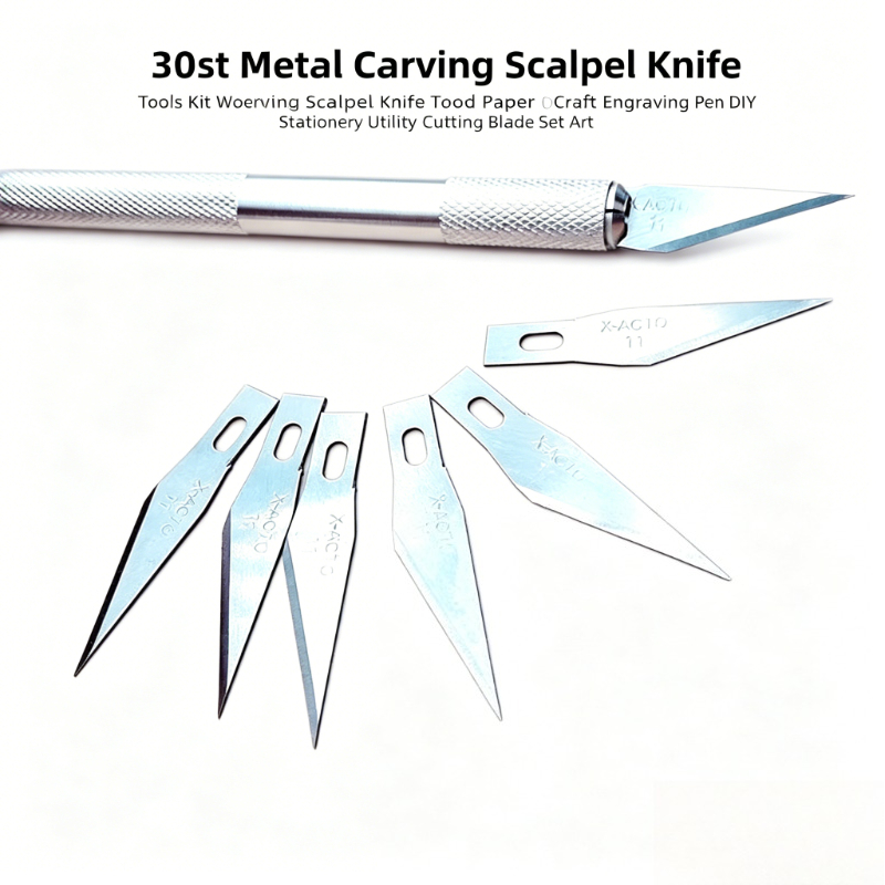 30Set Engraving Scalpel Knife  - Art Craft Stationery recension och pris