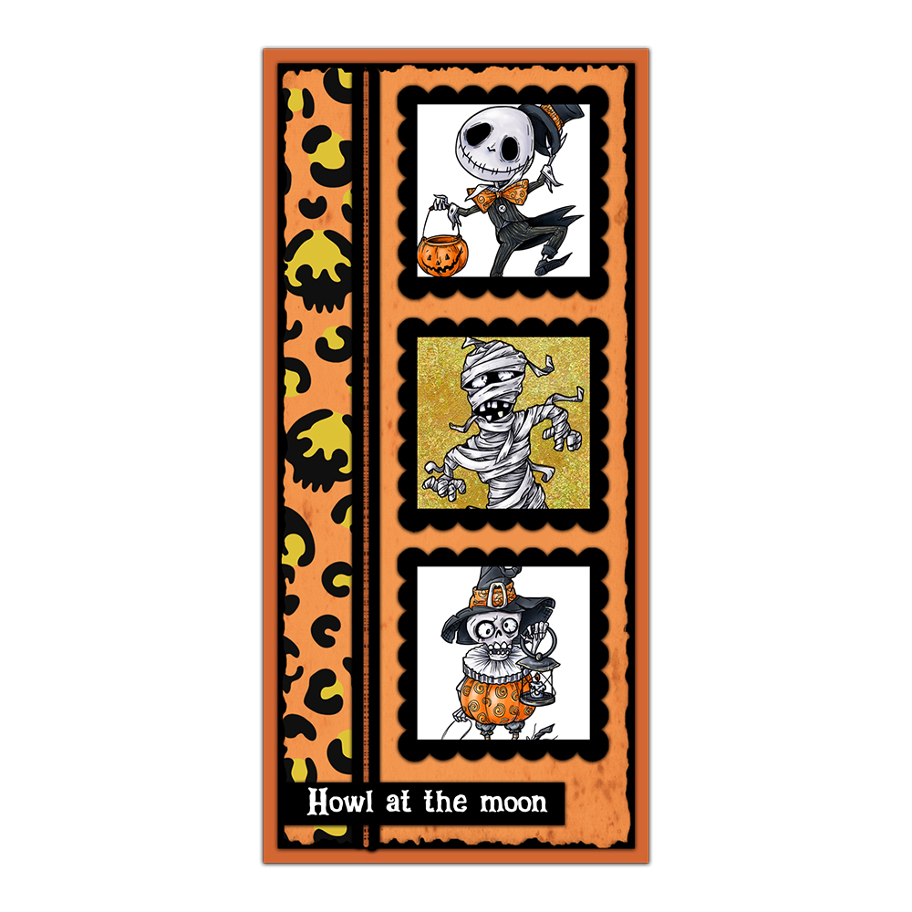 Mangocraft Cute Halloween Ghos - Rubber Stamp Blank recension och pris