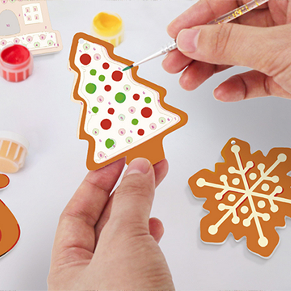 8Pcs/set Christmas Tree Hangin - Art And Craft Xmas Tree recension och pris