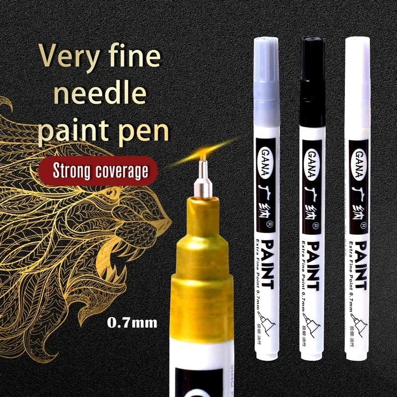 4Pcs/set Oil Based White Black - Illustration Marker Set recension och pris