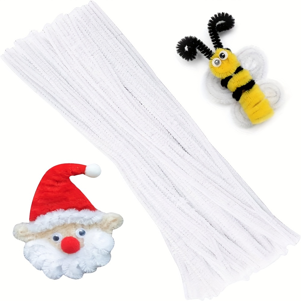 100 Pcs White Pipe Cleaners,Pi - Art Y Craft recension och pris