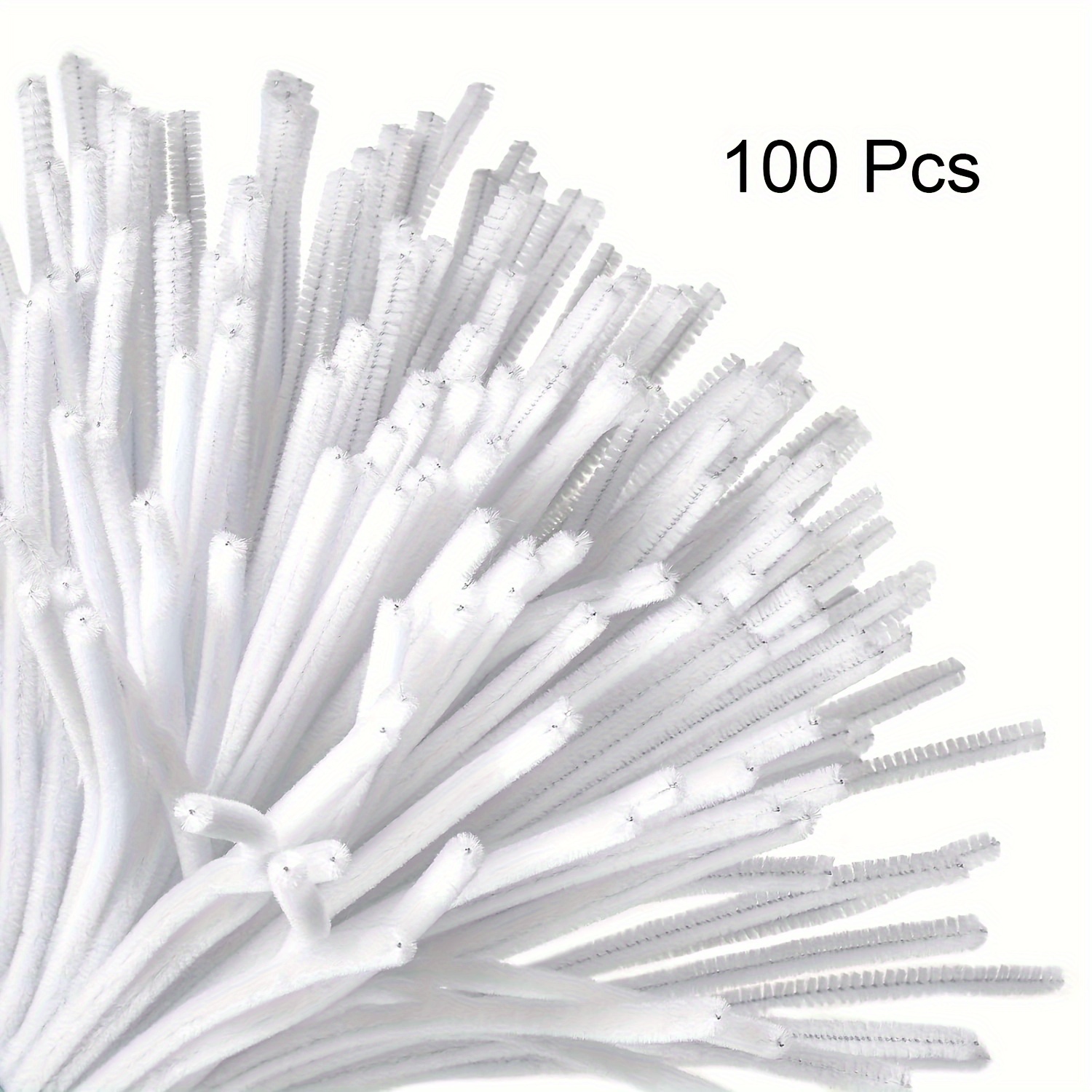100 Pcs White Pipe Cleaners,Pi - Art Y Craft recension och pris