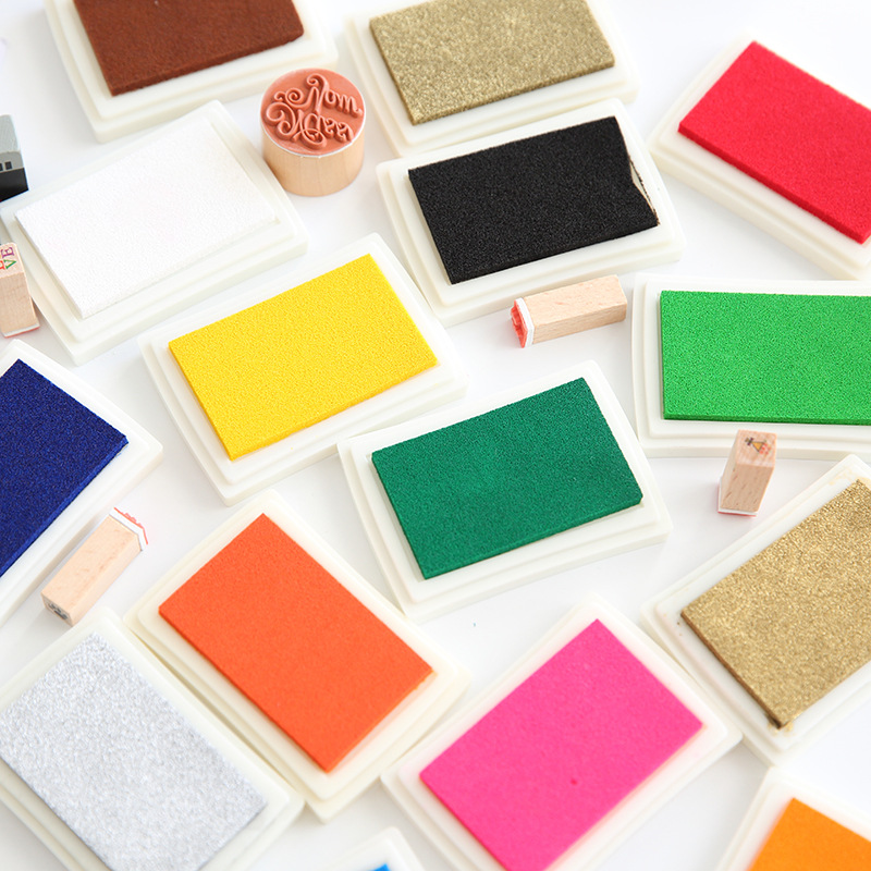 Vintage Multi-color Craft Ink  - Stamping Ink Pad recension och pris