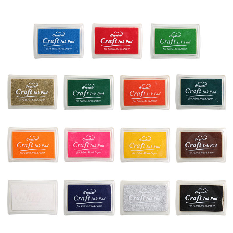 Vintage Multi-color Craft Ink  - Stamping Ink Pad recension och pris