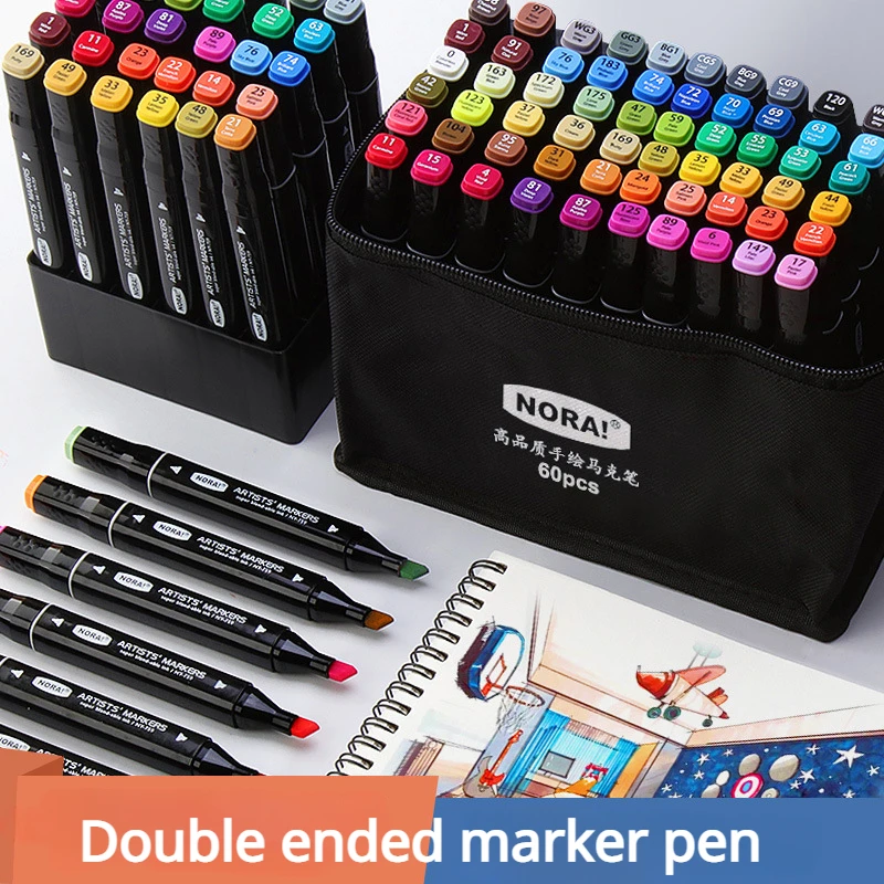 30/60 Color Markers Double-hea - Illustration Marker Set recension och pris