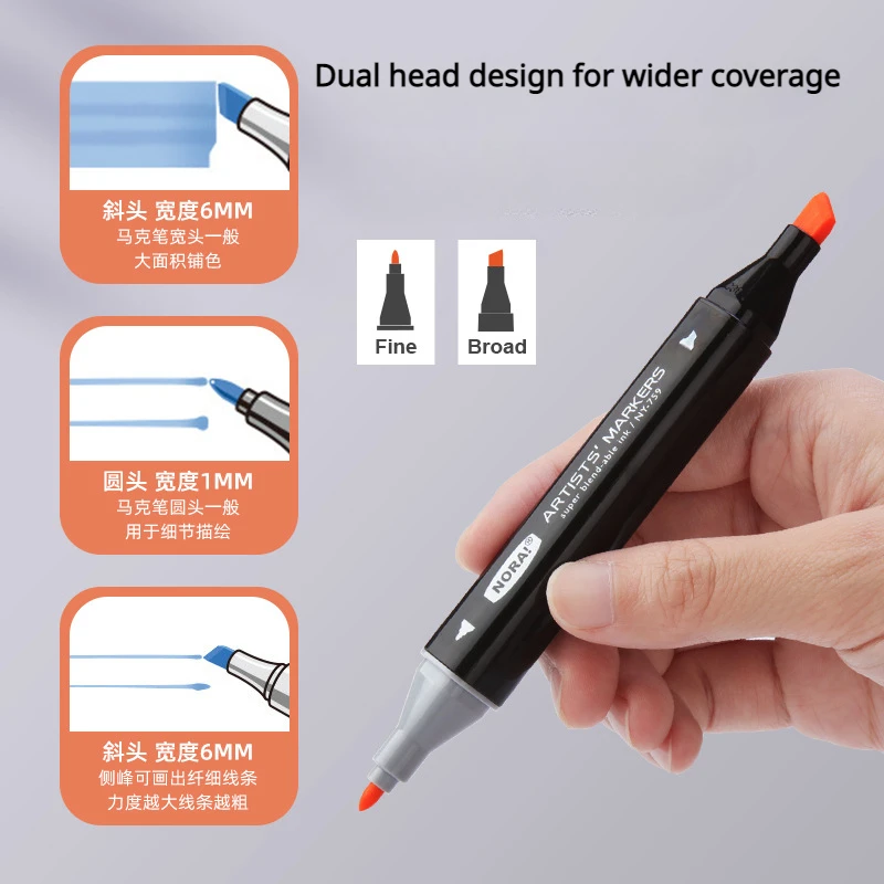 30/60 Color Markers Double-hea - Illustration Marker Set recension och pris