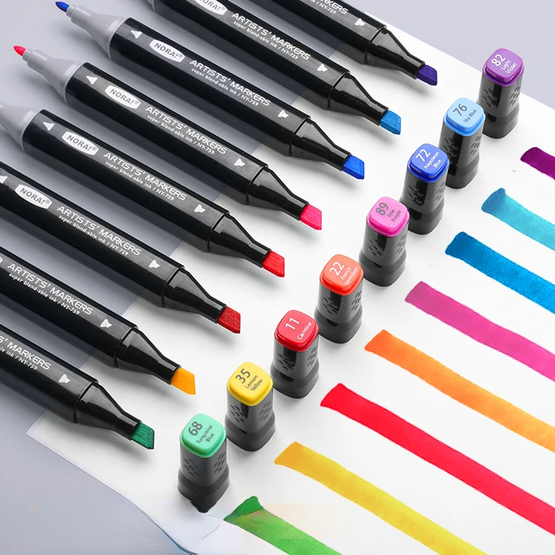 30/60 Color Markers Double-hea - Illustration Marker Set recension och pris
