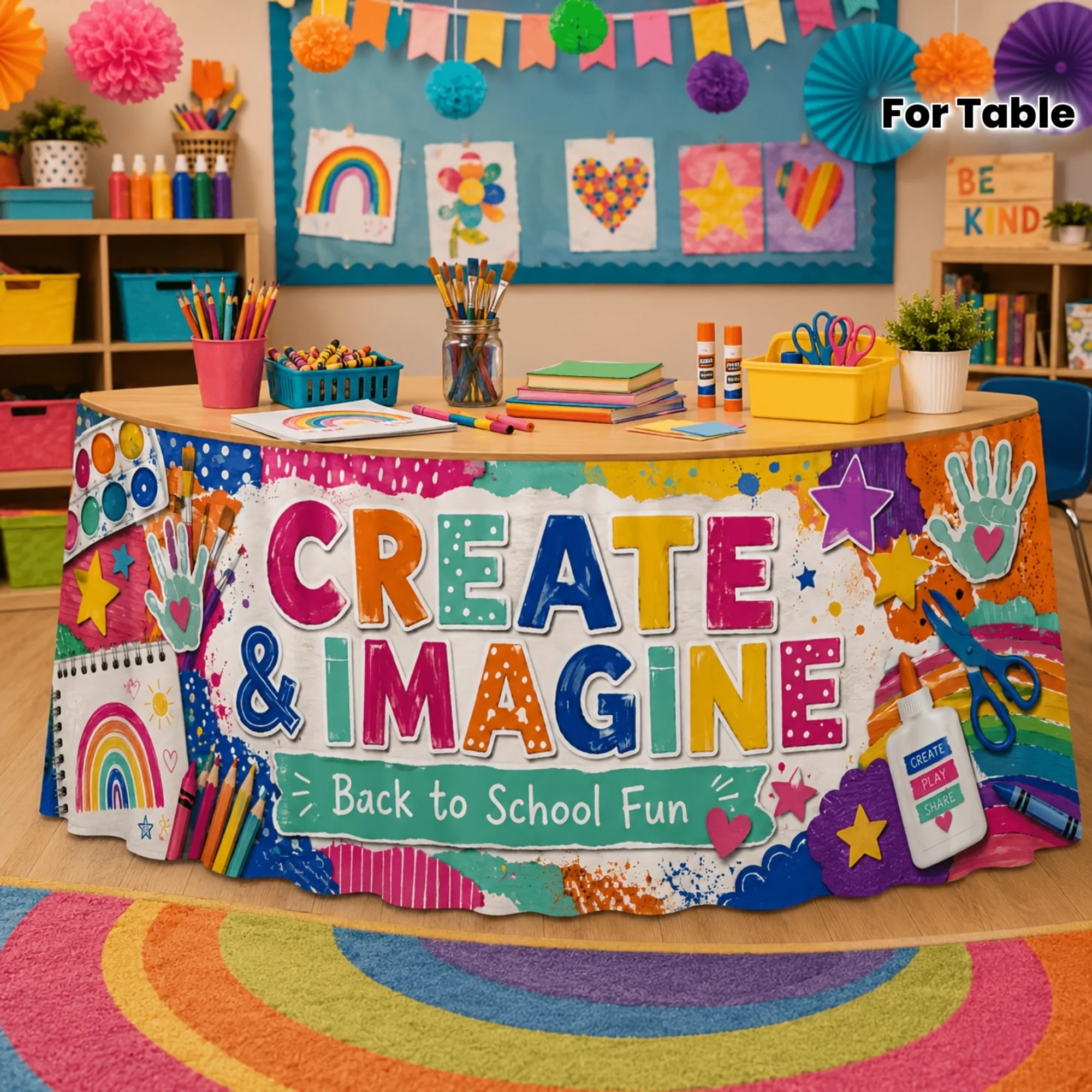 Party table skirt 1 is suitabl - Art Craft Class recension och pris