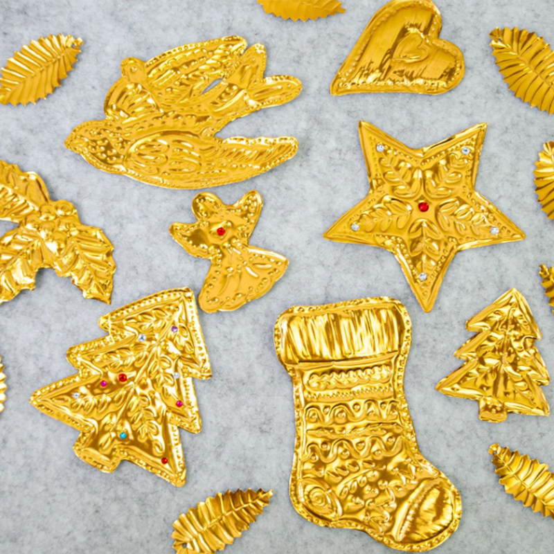 DIY Gold Foil Art Relief Chris - Art Craft In Paper recension och pris