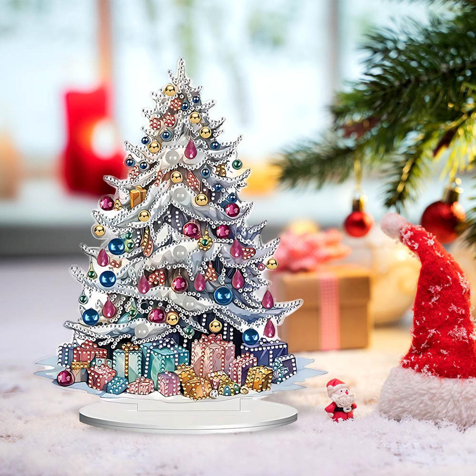 Christmas Tree Desktop Decorat - Art And Craft Xmas Tree recension och pris