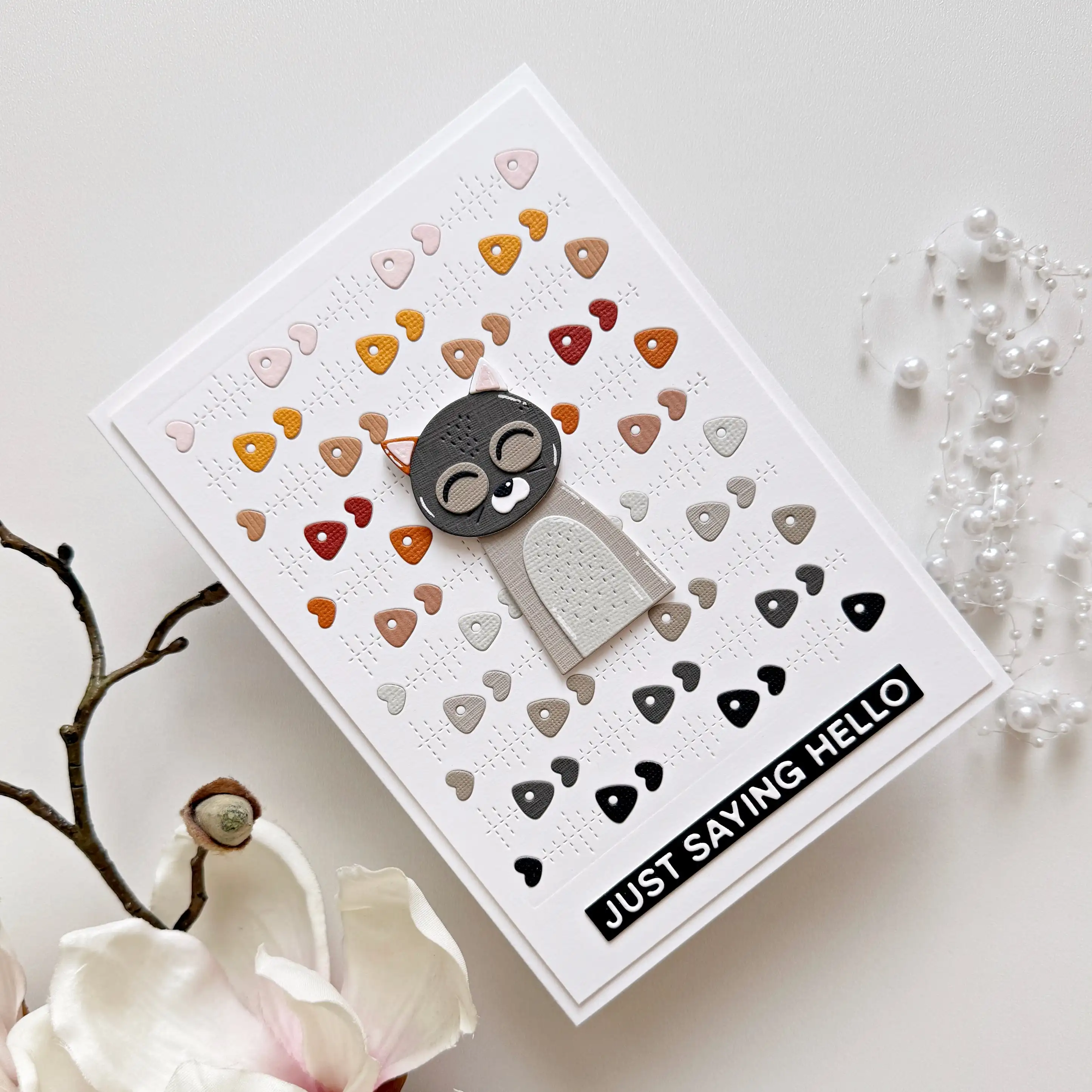 Cutting DiesSilly Owl Cat Cong - Rubber Stamp Blank recension och pris