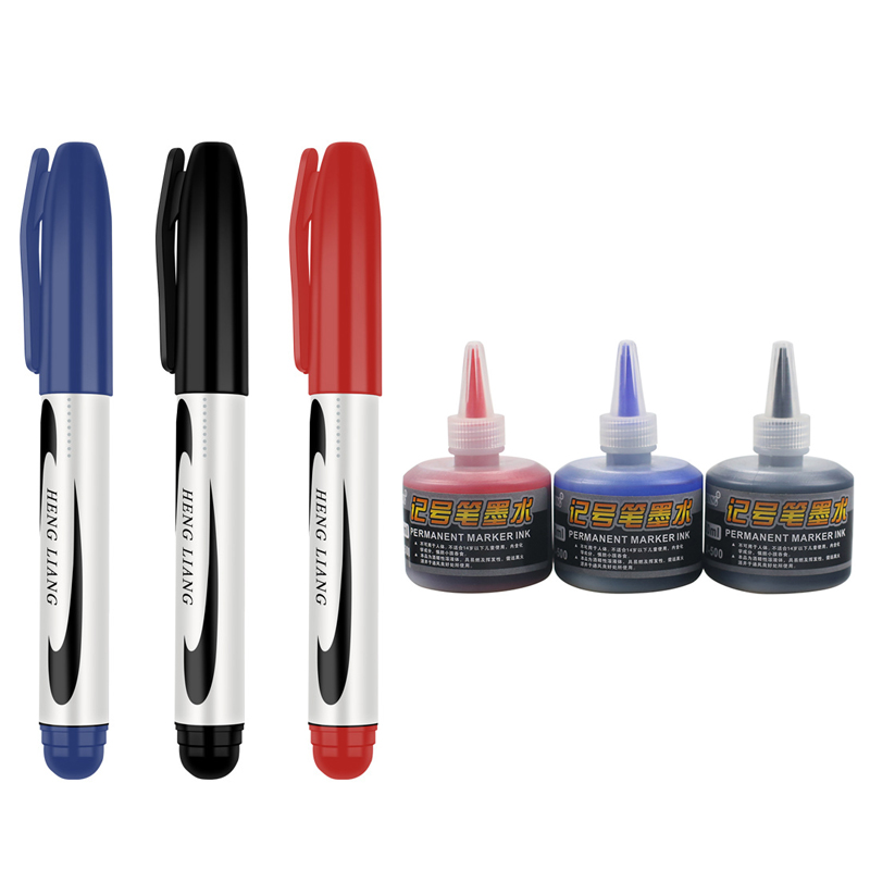 Waterproof Permanent Oily Mark - Illustration Marker Set recension och pris