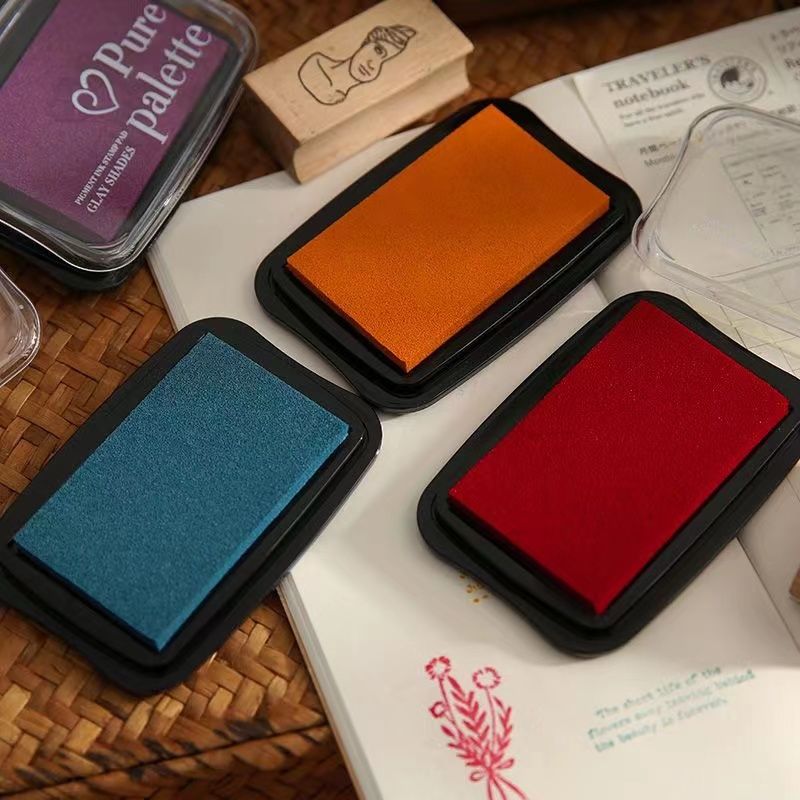 1PC Vintage Color Ink Pad for  - Stamping Ink Pad recension och pris