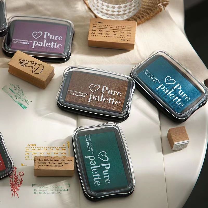 1PC Vintage Color Ink Pad for  - Stamping Ink Pad recension och pris