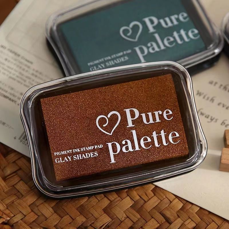 1PC Vintage Color Ink Pad for  - Stamping Ink Pad recension och pris