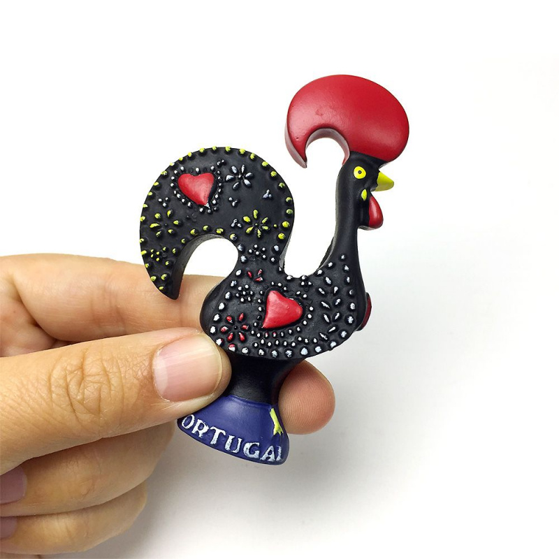 3D Portugal Gallic Rooster Mag - Art Craft Magnet recension och pris