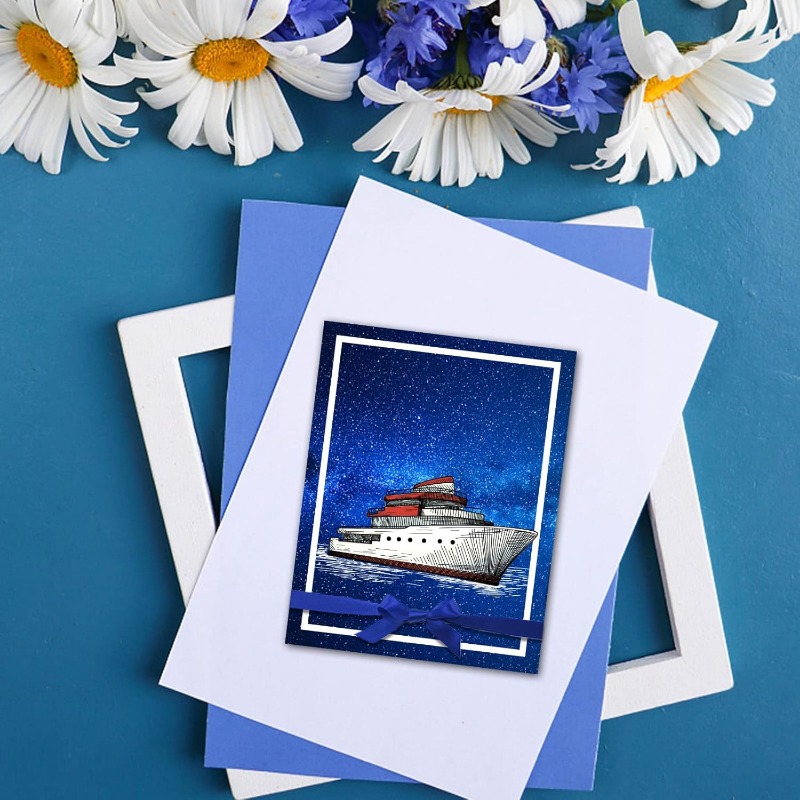 Travel Silicone Clear Stamp Ai - Rubber Stamp Blank recension och pris