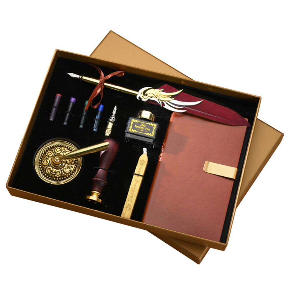 Quill Pen and Ink Set Retro Fe - Calligraphy Pen Set recension och pris