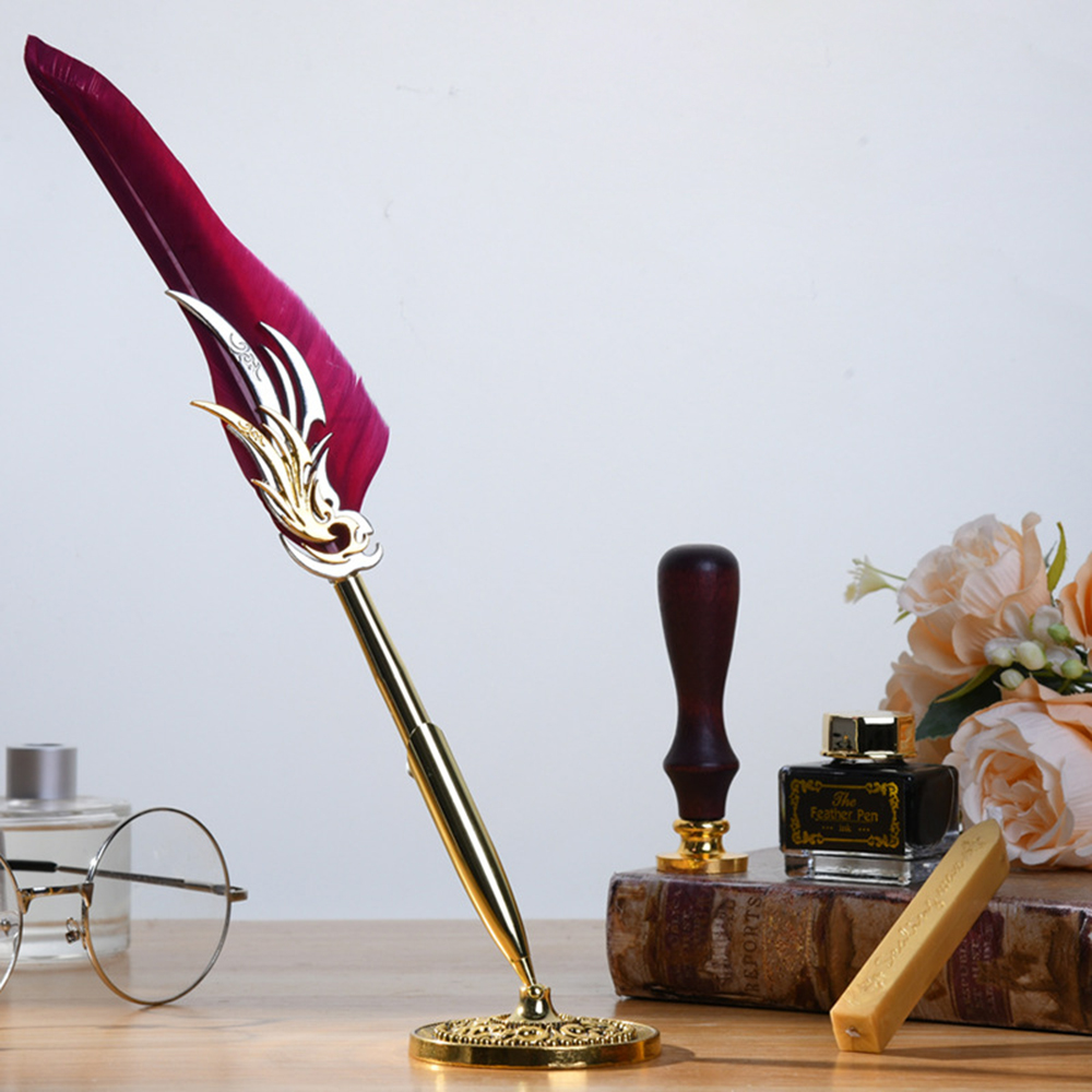 Quill Pen and Ink Set Retro Fe - Calligraphy Pen Set recension och pris