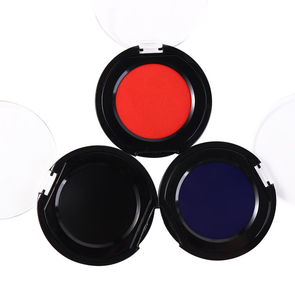 Red Blue Black Mini Fingerprin - Stamping Ink Pad recension och pris