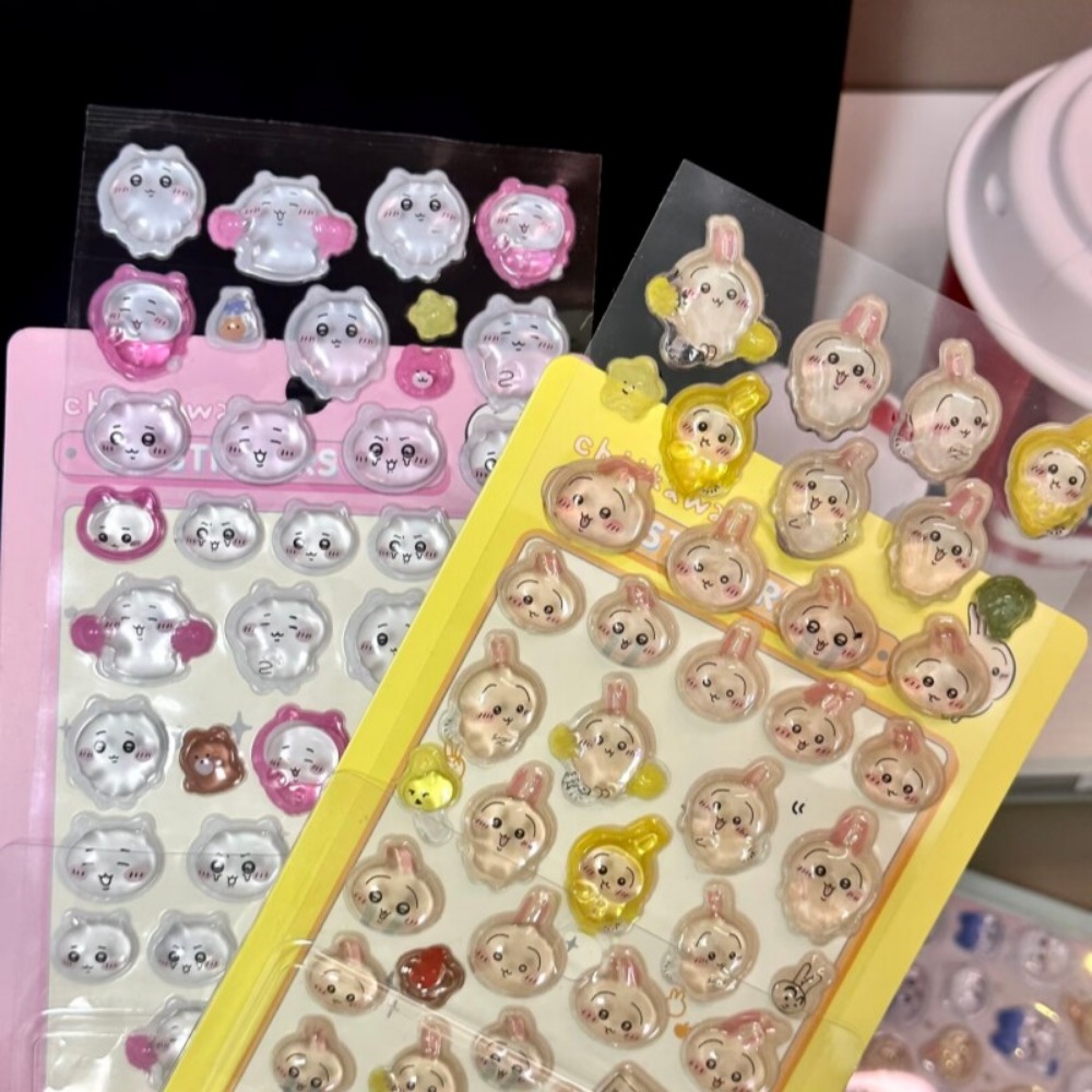 Cute Chiikawa 3D Crystal Embos - Art Craft Stationery recension och pris
