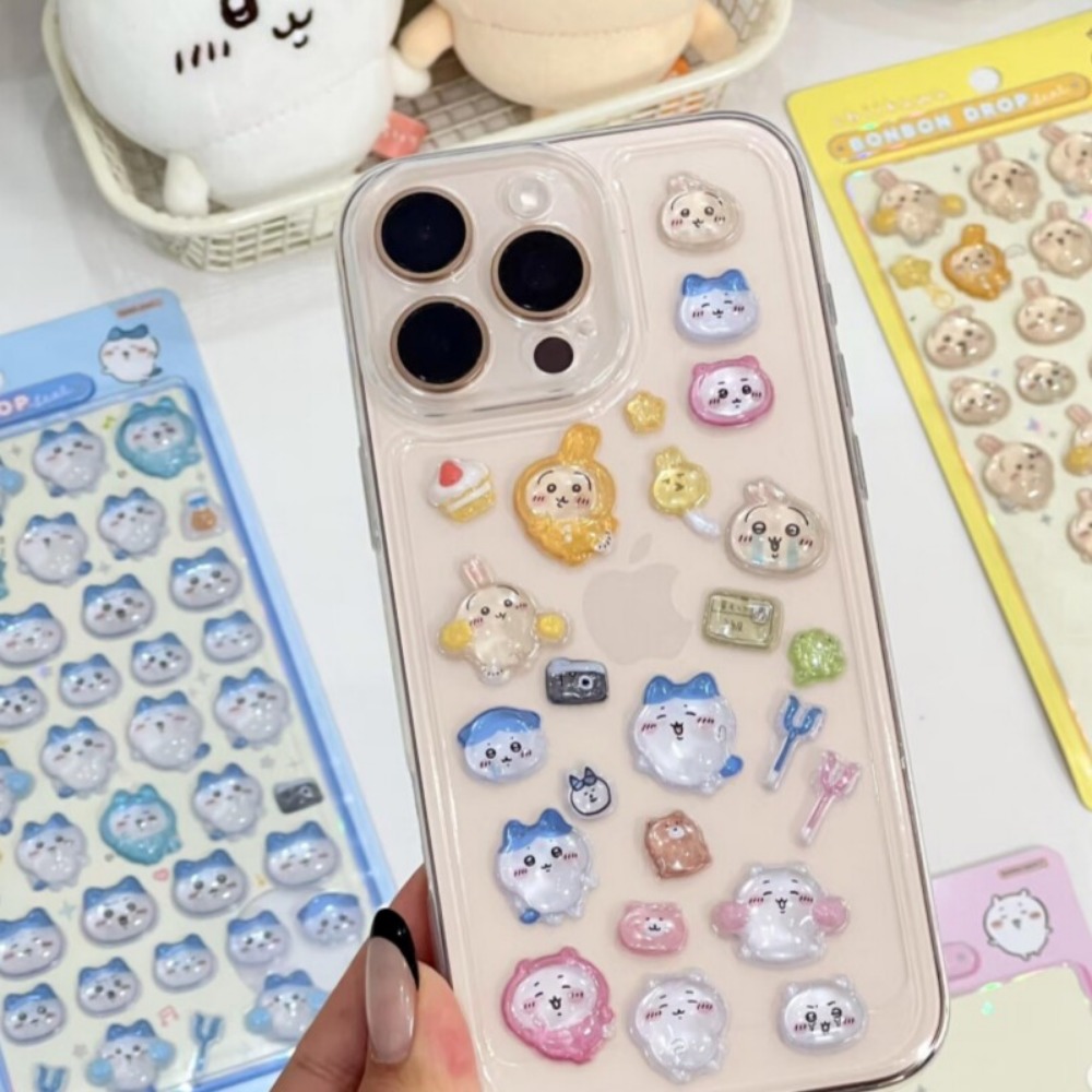 Cute Chiikawa 3D Crystal Embos - Art Craft Stationery recension och pris