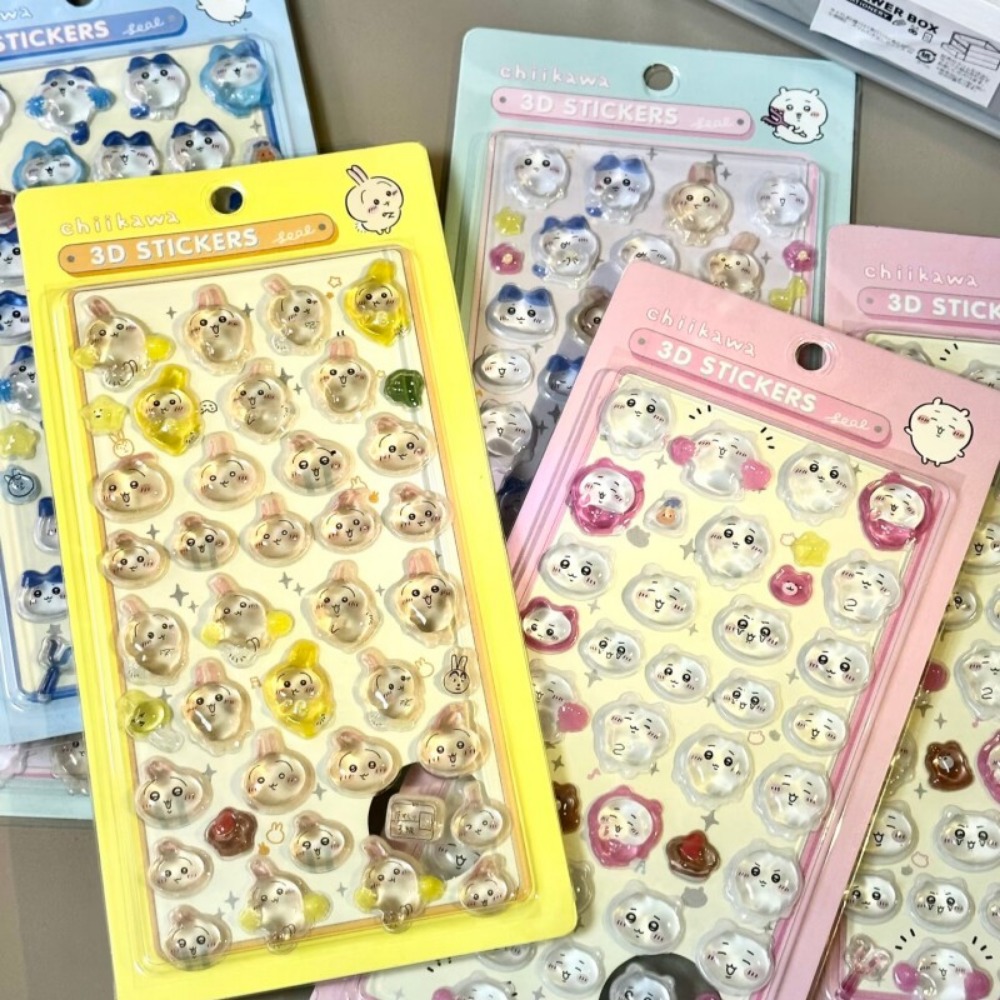Cute Chiikawa 3D Crystal Embos - Art Craft Stationery recension och pris