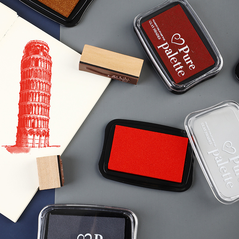 12 Colors Large Size Vintage I - Rubber Stamp Blank recension och pris