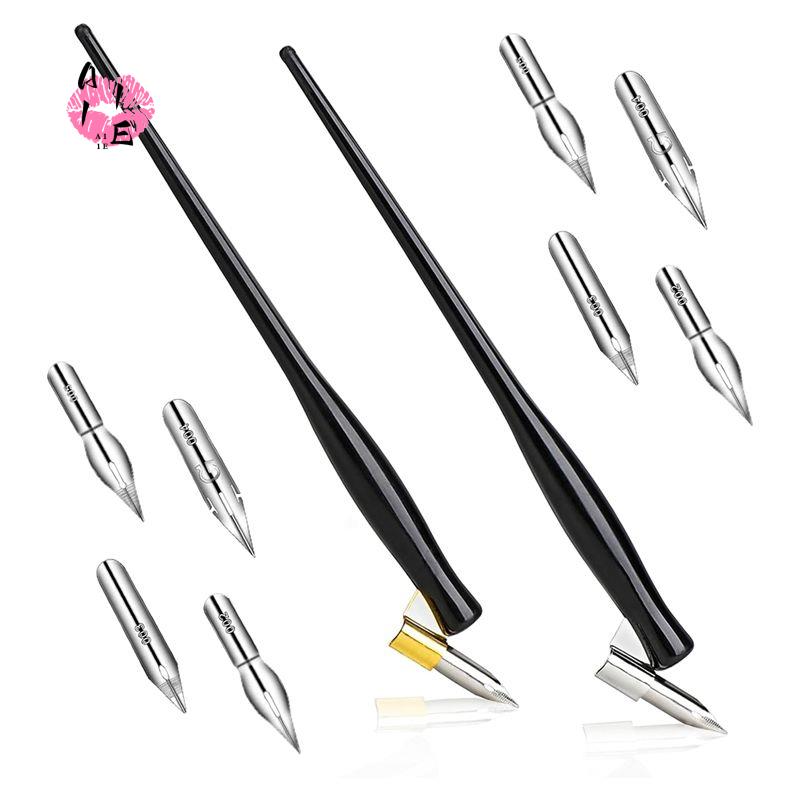 A11E-10PCS Oblique Calligraphy - Calligraphy Pen Set recension och pris
