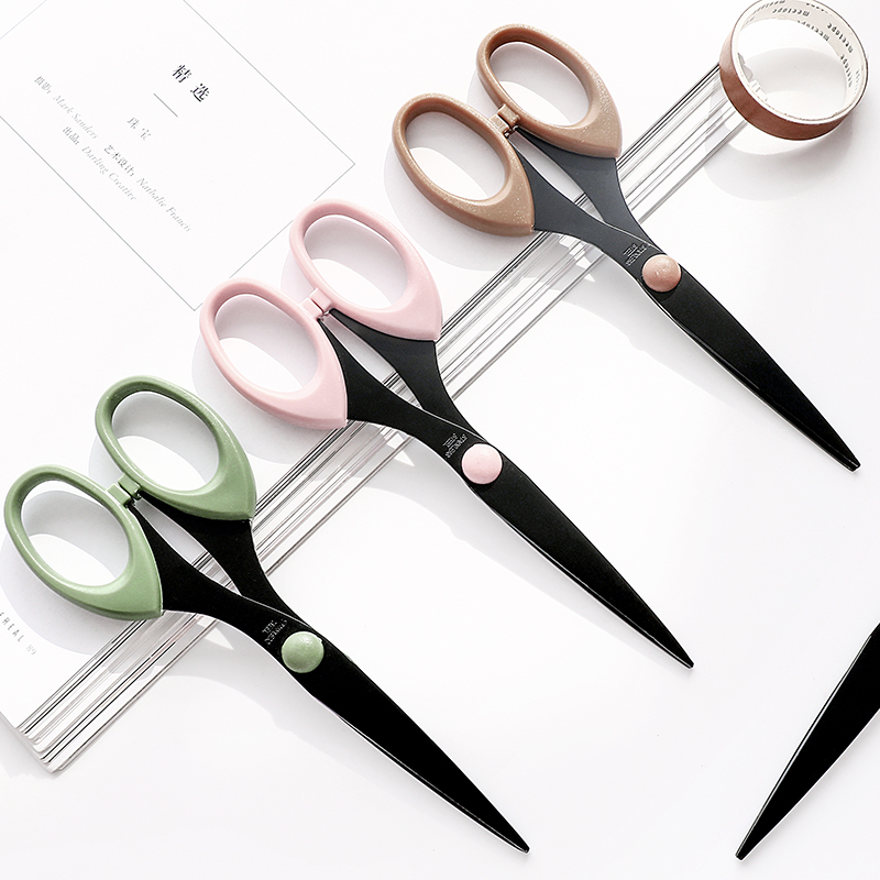 1-5Pcs Morandi Color Scissor S - Art Craft Stationery recension och pris